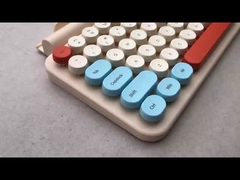 คีย์บอร์ดพลาสติกสํานักงาน คีย์บอร์ดเชื่อมต่อ Bluetooth คีย์บอร์ดเฉพาะ iPad