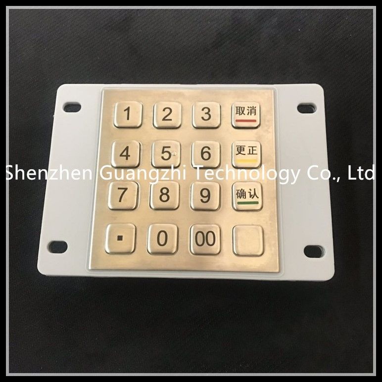 Encryption Type Atm Pin Keypad For Self Service Machine 1 Year Warranty